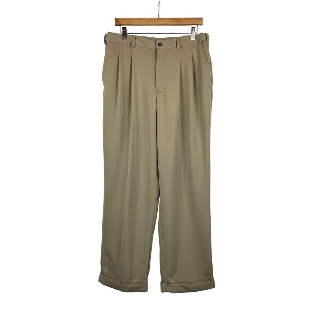 Mens Beige Dress Pants 34/30 Concepts By Claiborne